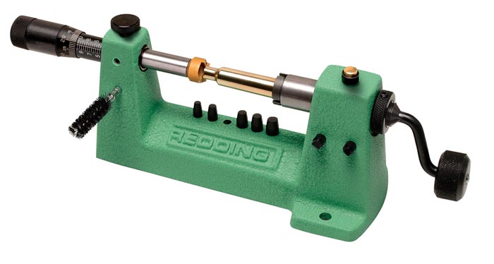 Model 2400 Case Trimming Lathe, Micrometer Adjustment